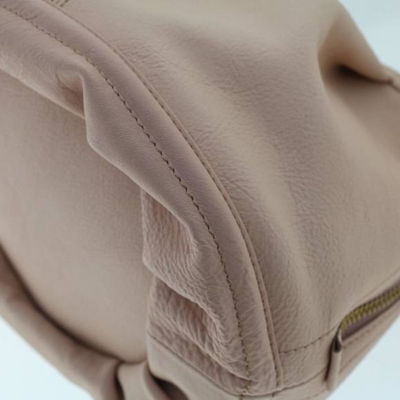 BURBERRY Blue Label Hand Bag Leather 2way Pink Auth bs7238 - Picture 8 of 16